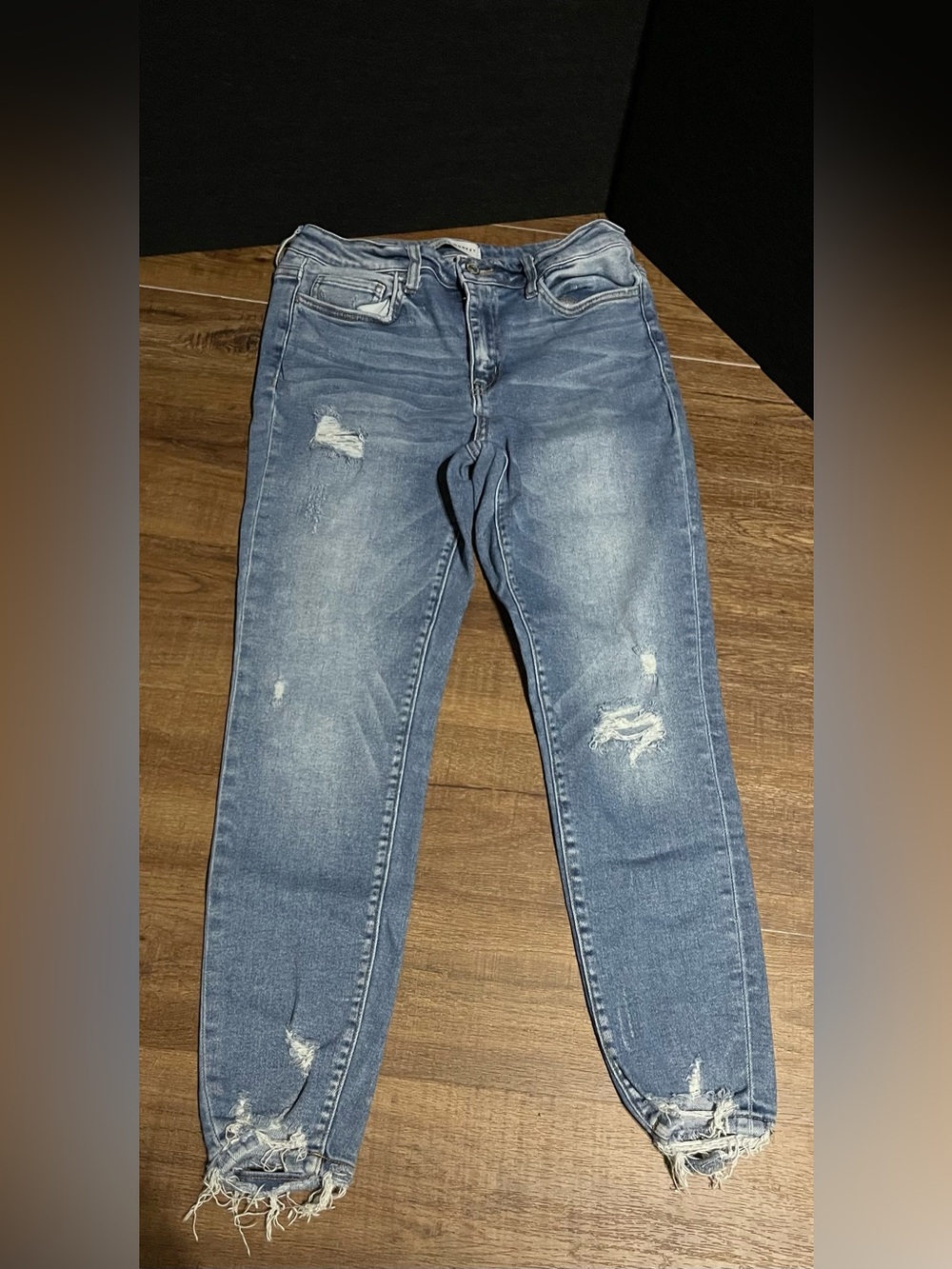 Flying Monkey Distressed Light Blue skinny Jeans- size 29